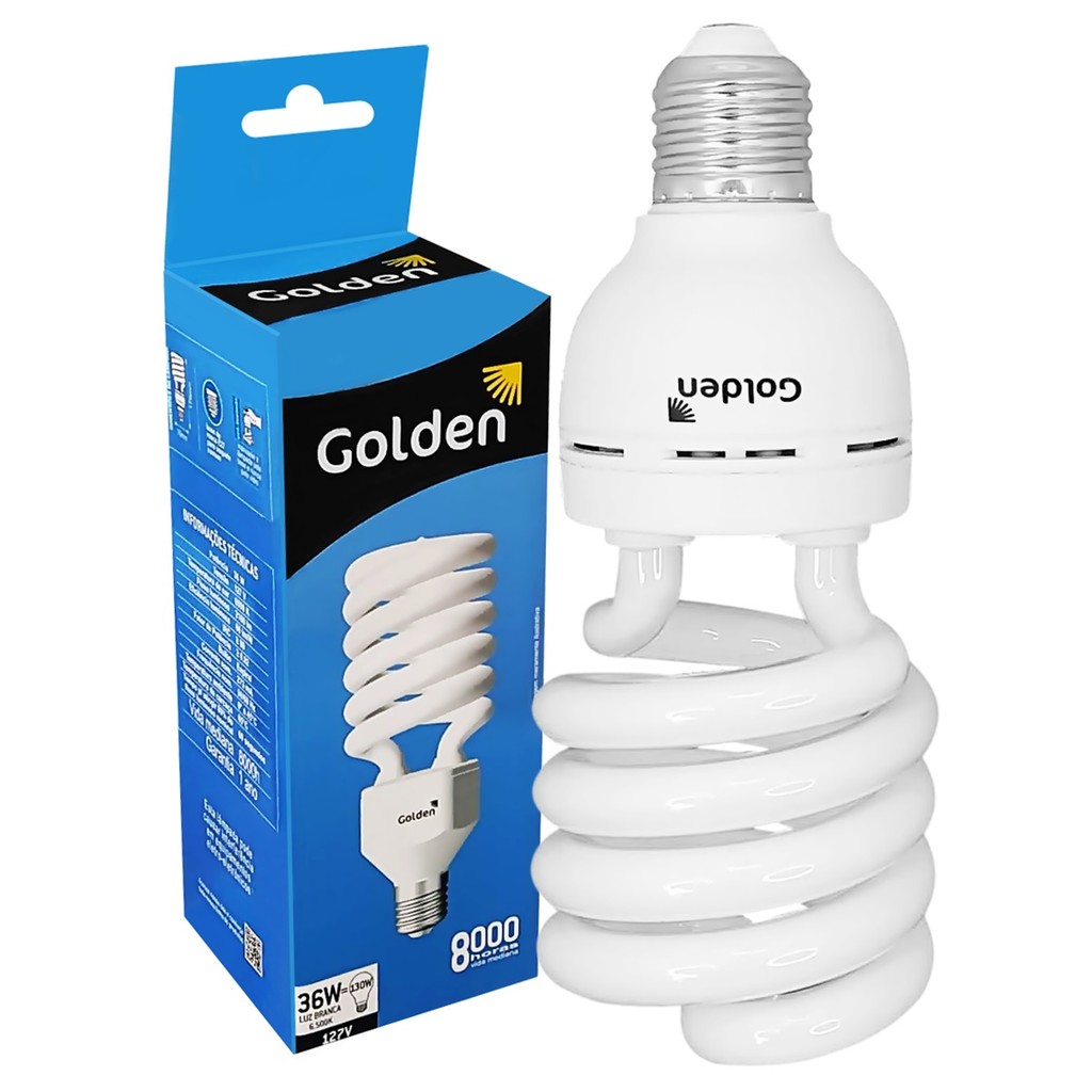 Imagem do produto Foxlux Lâmpada Eletrônica 36W x 127V Espiral