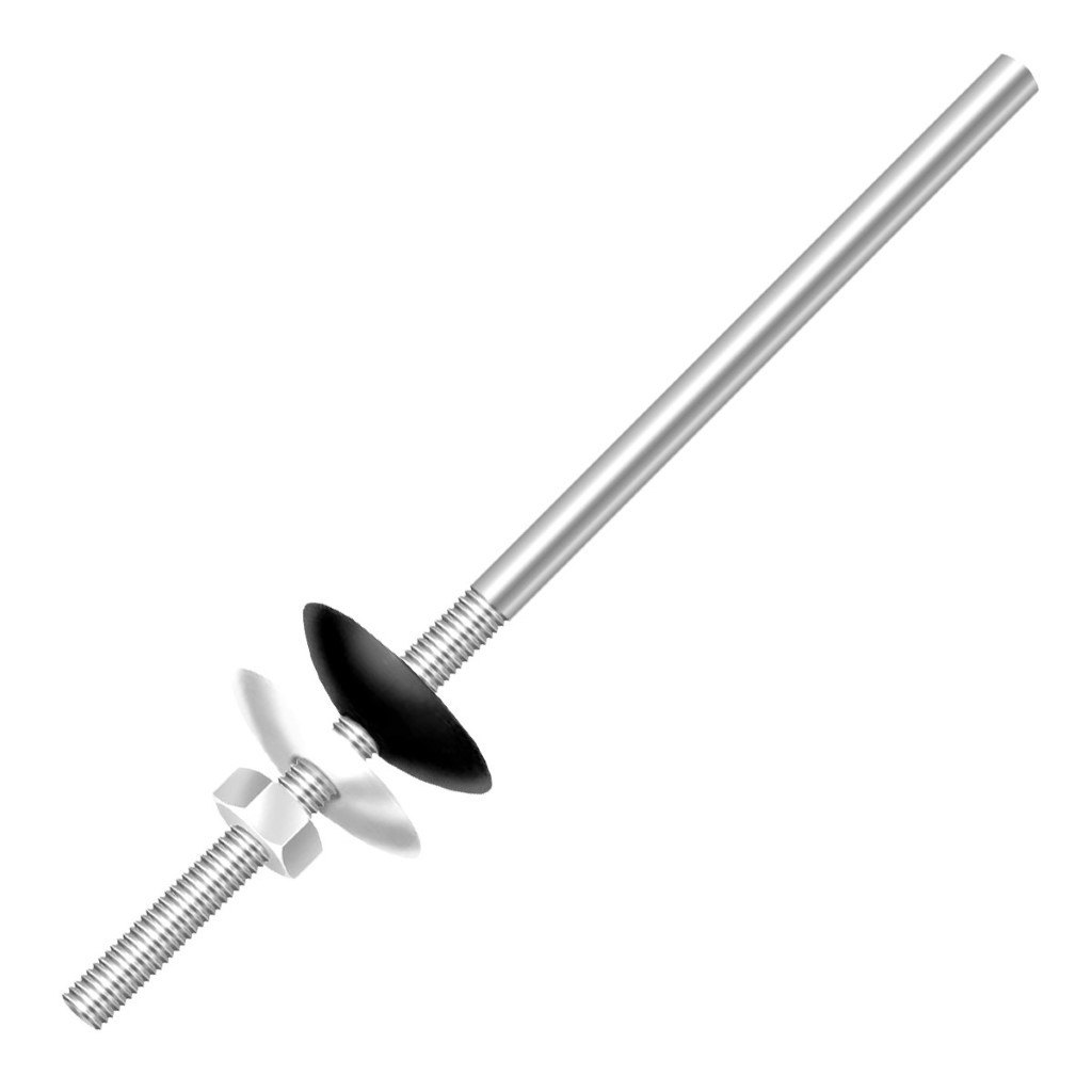 Imagem do produto Haste com Rosca para Telha 1/4" x 300mm