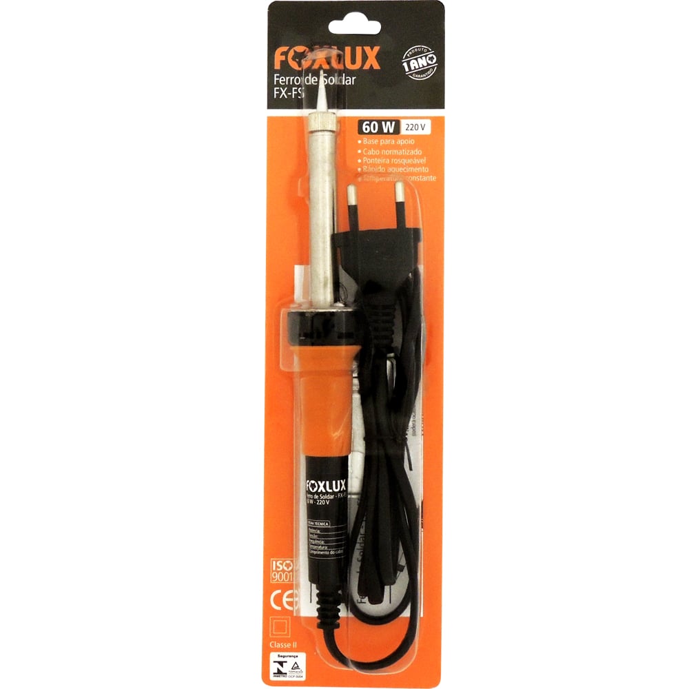 Imagem do produto FERRO SOLDA FOXLUX 60WX220V
