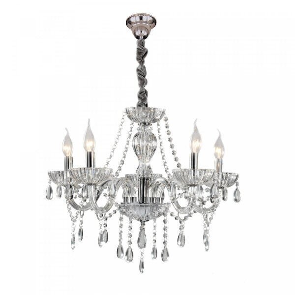 Imagem do produto Hevvy Lustre Cristal Glass 5 Braços SL-5694/H5
