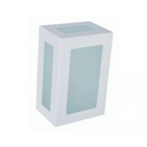 Imagem do produto Arandela Retangular 5 Vidros 213 Branco Texturizado Rioprelustres