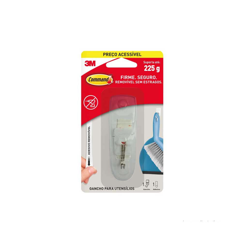 Imagem do produto 3M Gancho Metálico para Utensílios Pequeno