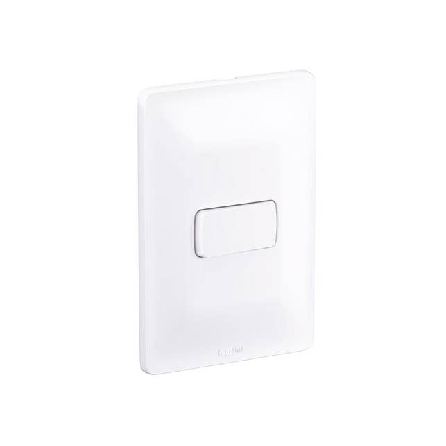 Imagem do produto Pial Legrand Conjunto Interruptor Simples 10A 250V com Placa 4X2 Zeffia Branco