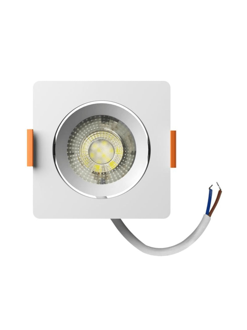 Imagem do produto Bronzearte Spot de Embutir Easy LED Quadrado Branco 7W 4000K