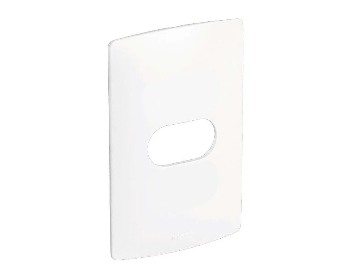 Imagem do produto Pial Legrand Placa 4X2 com 1 Posto Horizontal Nereya Gloss Ébano