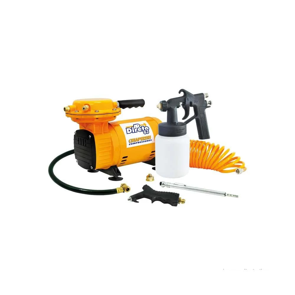 Imagem do produto Chiaperini Compressor de Ar Direto G3 1/3HP 110/220V com Kit