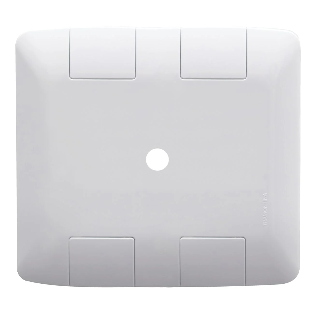 Imagem do produto Placa 4x4 com Furo 9,5mm Branca Linha Aria Tramontina