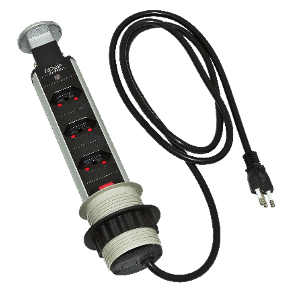 Imagem do produto Paceta Torre Tomada Multiplug 3T para Uso Doméstico PIX