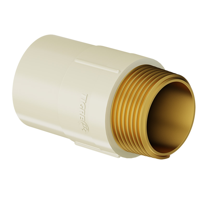Imagem do produto Tigre Conector CPVC Aquatherm Macho 15mm x 1/2"