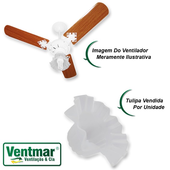 Imagem do produto Ronan Globo Tulipa Caracol SL