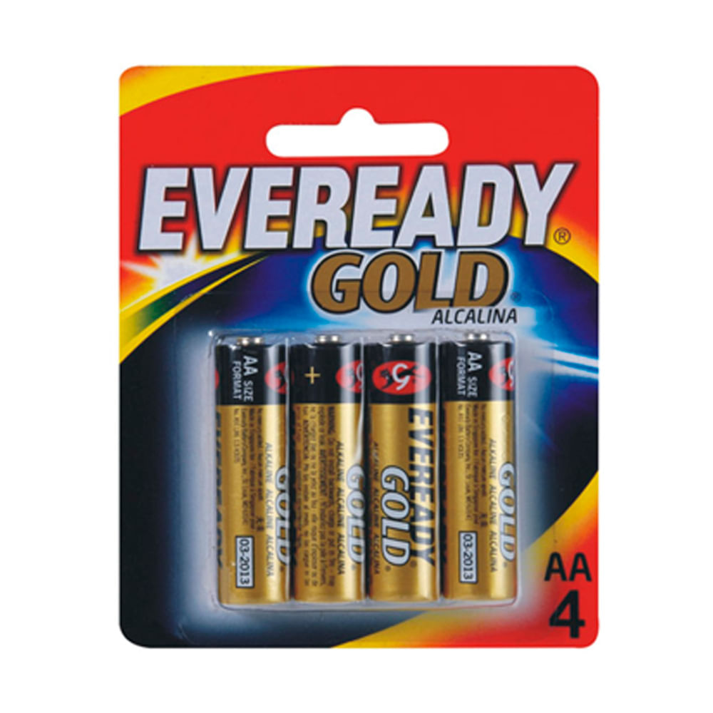 Imagem do produto Pilha Eveready Gold Alcalina Pequena AA com 2