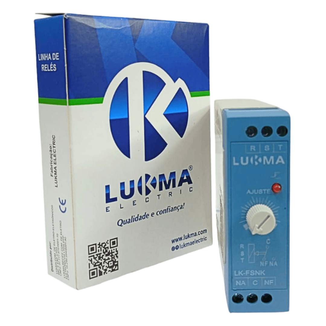 Imagem do produto Relé Falta de Fase 220V Sem Neutro LK-GFF Lukma