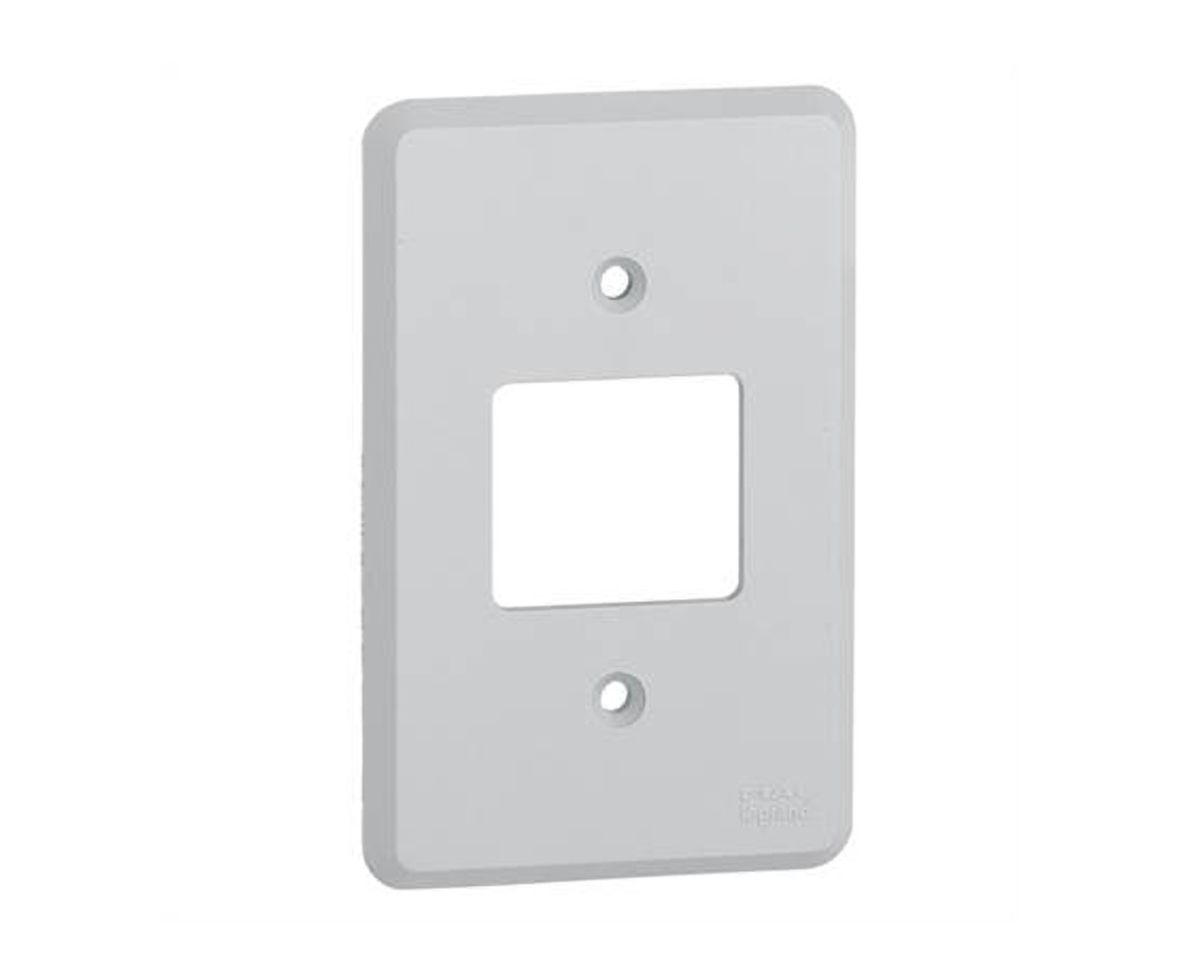 Imagem do produto Pial Legrand Placa 4x2 com 2 Postos Separados para Caixa de Embutir Clássica Cinza