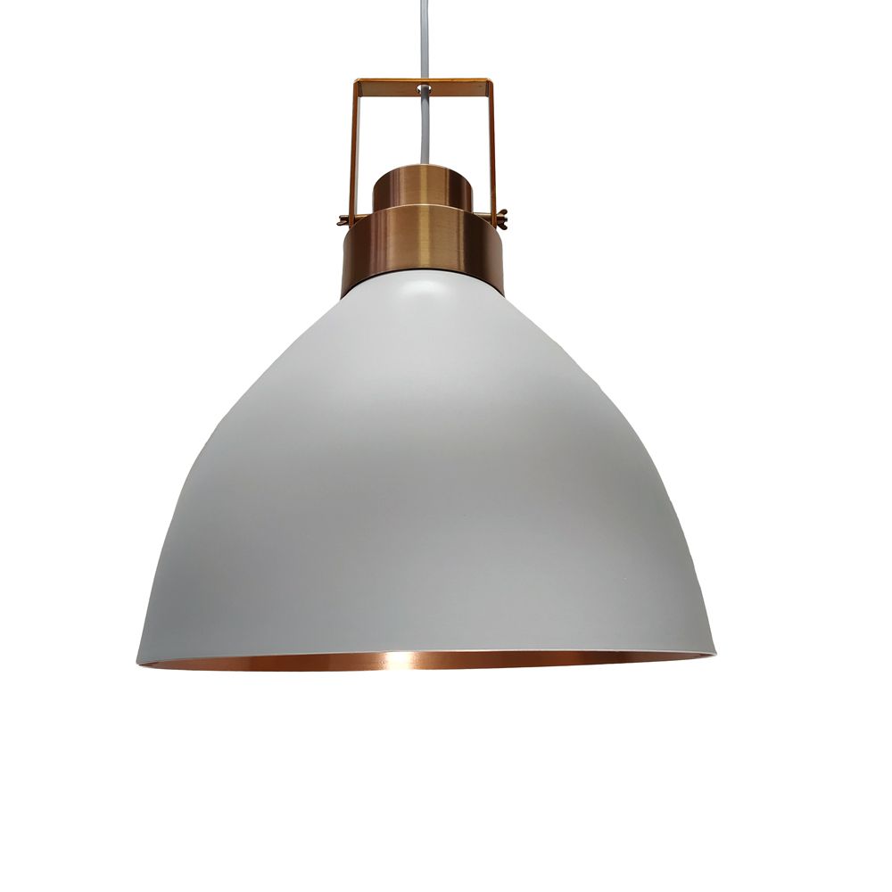 Imagem do produto Kin Pendente Oviedo Branco/Cobre