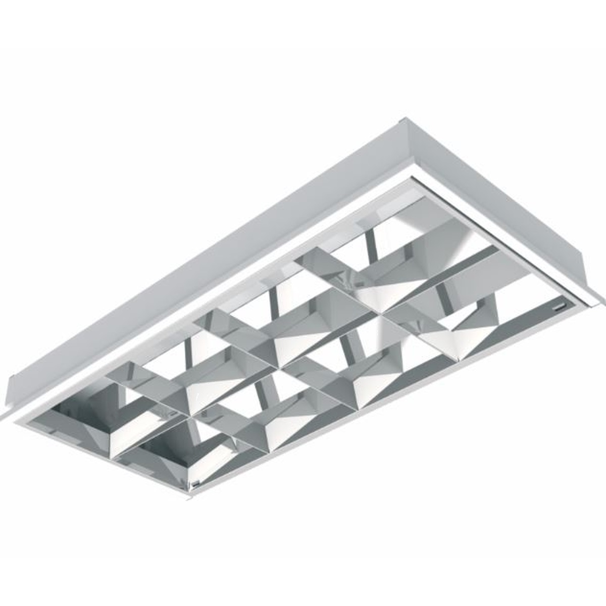 Imagem do produto Blumenau Luminária de Embutir Alto Rendimento 2x16/18/20 com Aleta
