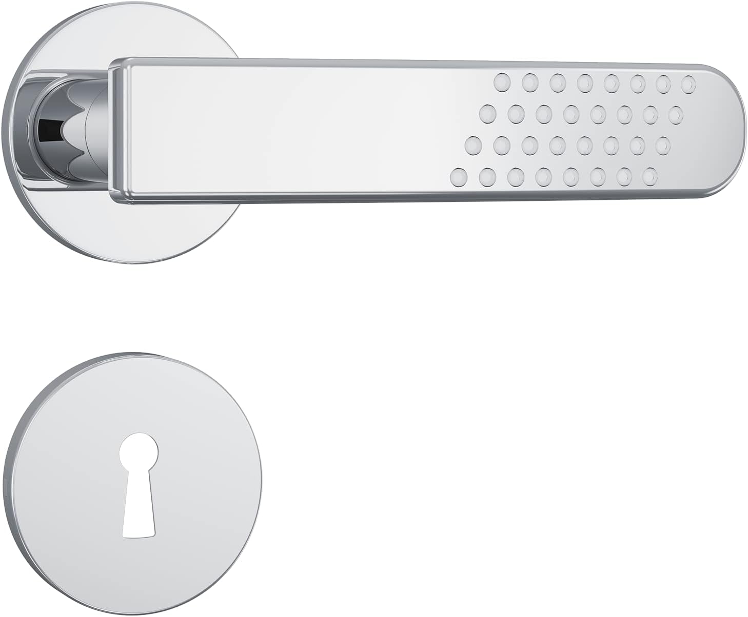 Imagem do produto Stam Fechadura 813/21 Roseta Inox Interna