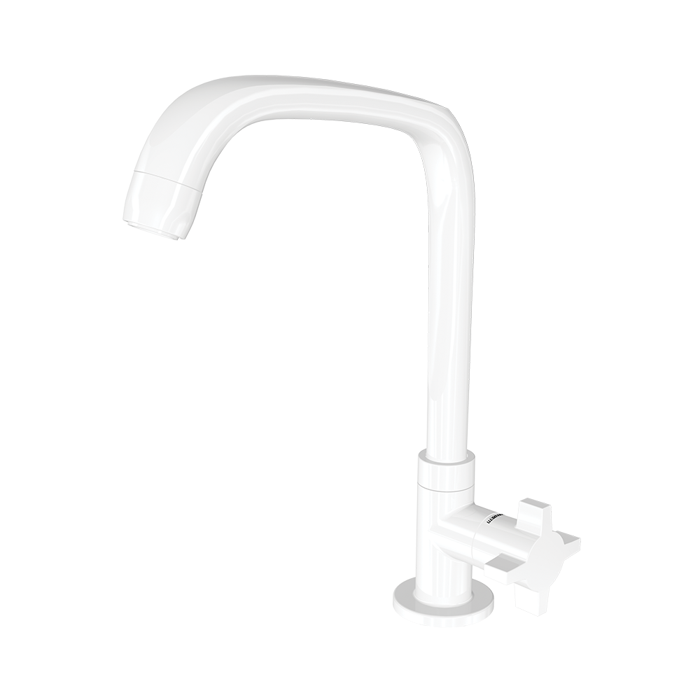 Imagem do produto Lorenzetti Torneira para Cozinha de Mesa Bica Móvel Branco