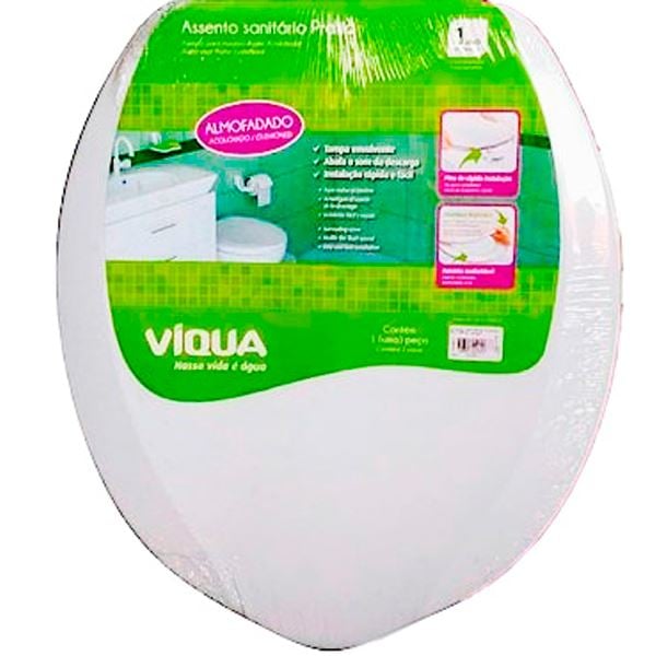 Imagem do produto Viqua Assento Sanitário Prático Branco