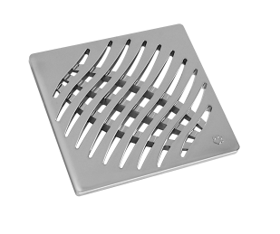 Imagem do produto Tigre Grelha Quadrada Cromada 100mm