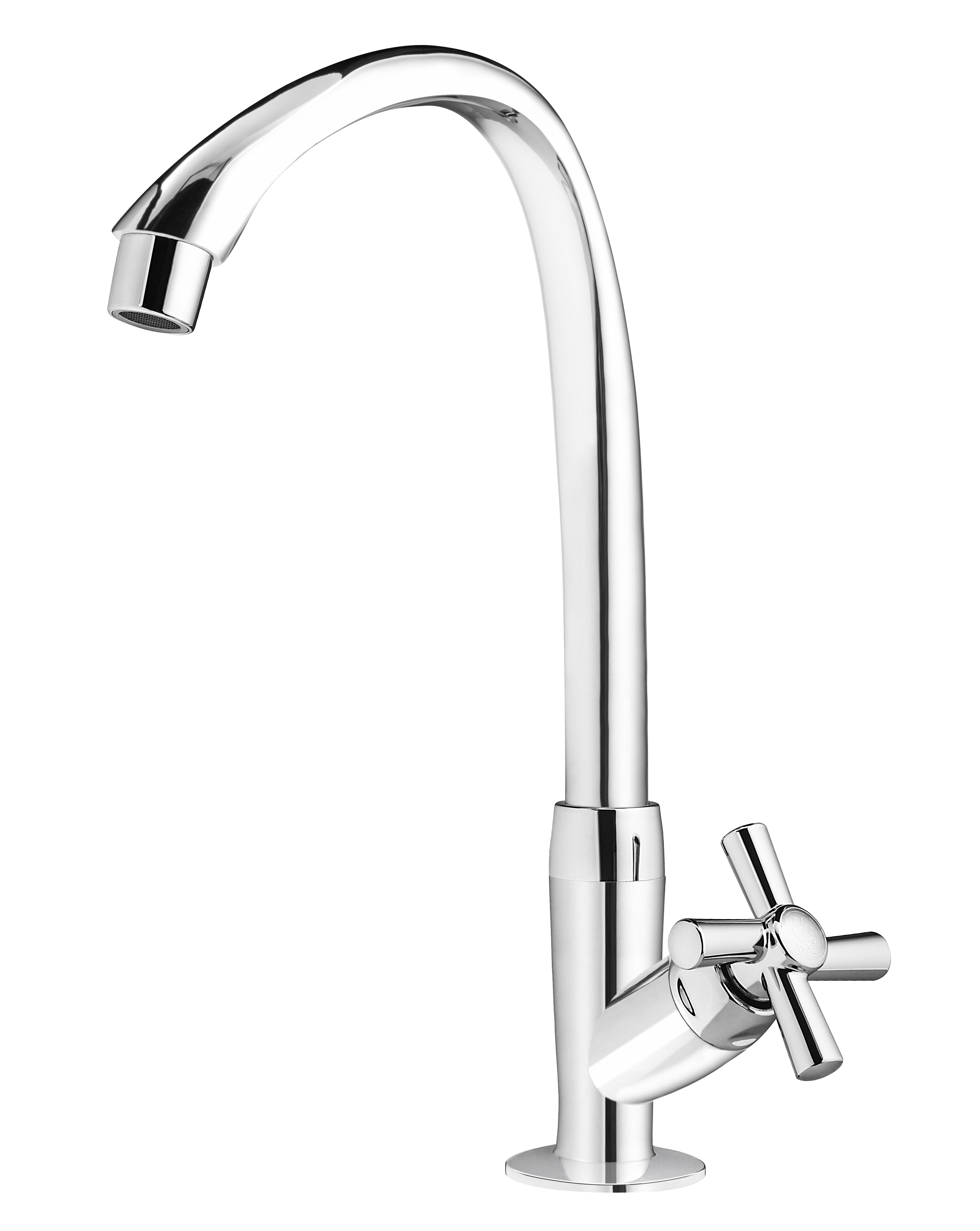 Imagem do produto Tigre Torneira de Cozinha com Mesa Alta de Bica Móvel Cross 1/2"