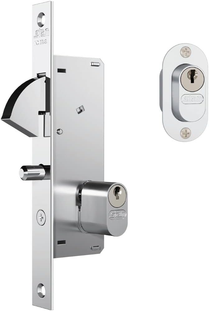 Imagem do produto Stam Fechadura 940 Bico de Papagaio Inox