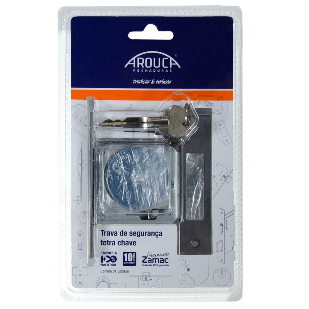 Imagem do produto Arouca Fechadura Segurança Tetrachave 4002085 IP