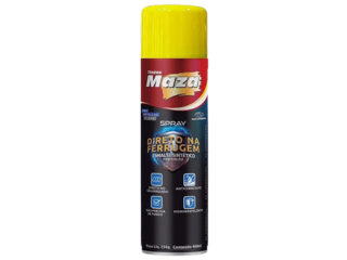 Imagem do produto Maza Spray Esmalte Sintético Direto na Ferrugem Amarelo 250g