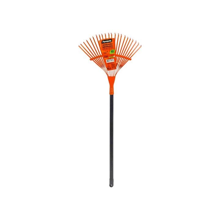 Imagem do produto Vassoura Metálica Foxlux Palheta Fixa 22"