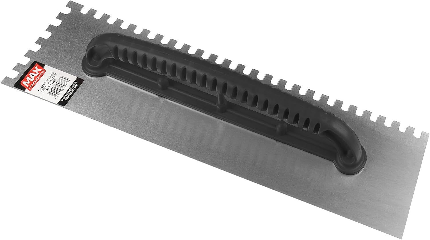 Imagem do produto Max Desempenadeira de Aço Dentada 48 cm Cabo Plástico