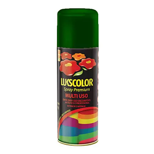 Imagem do produto Lukscolor Tinta Spray Premium Uso Geral Verde Folha 400ml