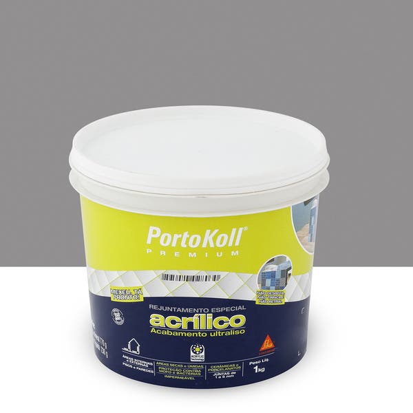 Imagem do produto Portokoll Rejunte Cinza Ártico 1 kg