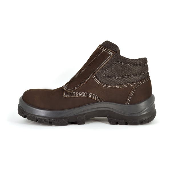 Imagem do produto Toscafer Botina Velcro Nobuck Marrom 41 - 31502
