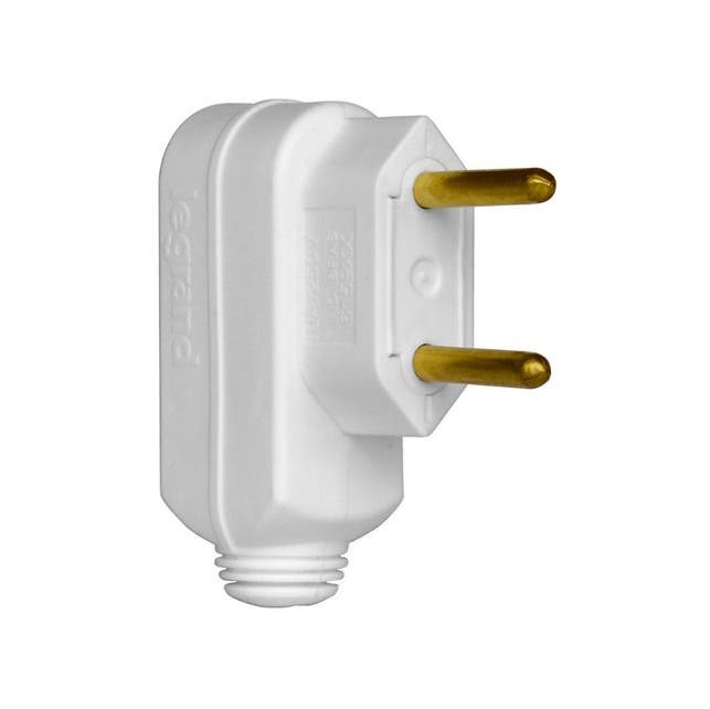 Imagem do produto Pial Legrand Plugue Macho Reto 2P 10A Branco 615900