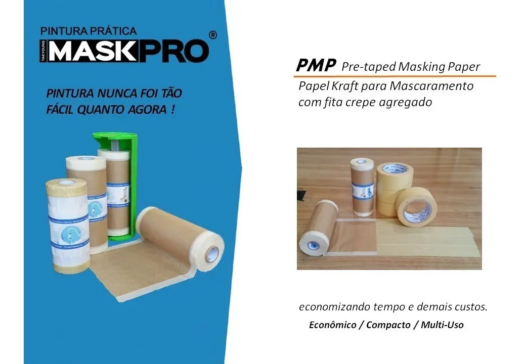 Imagem do produto Papel para Mascaramento em Pintura 84cm ±80m