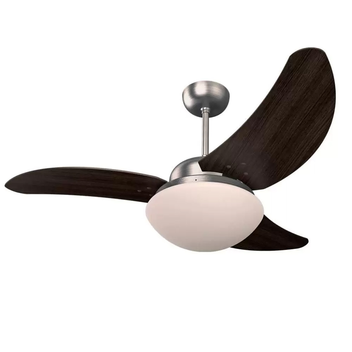 Imagem do produto Rioprelustres Ventilador de Teto 1040 com LED 3000K Controle Remoto 3 Pás Tabaco