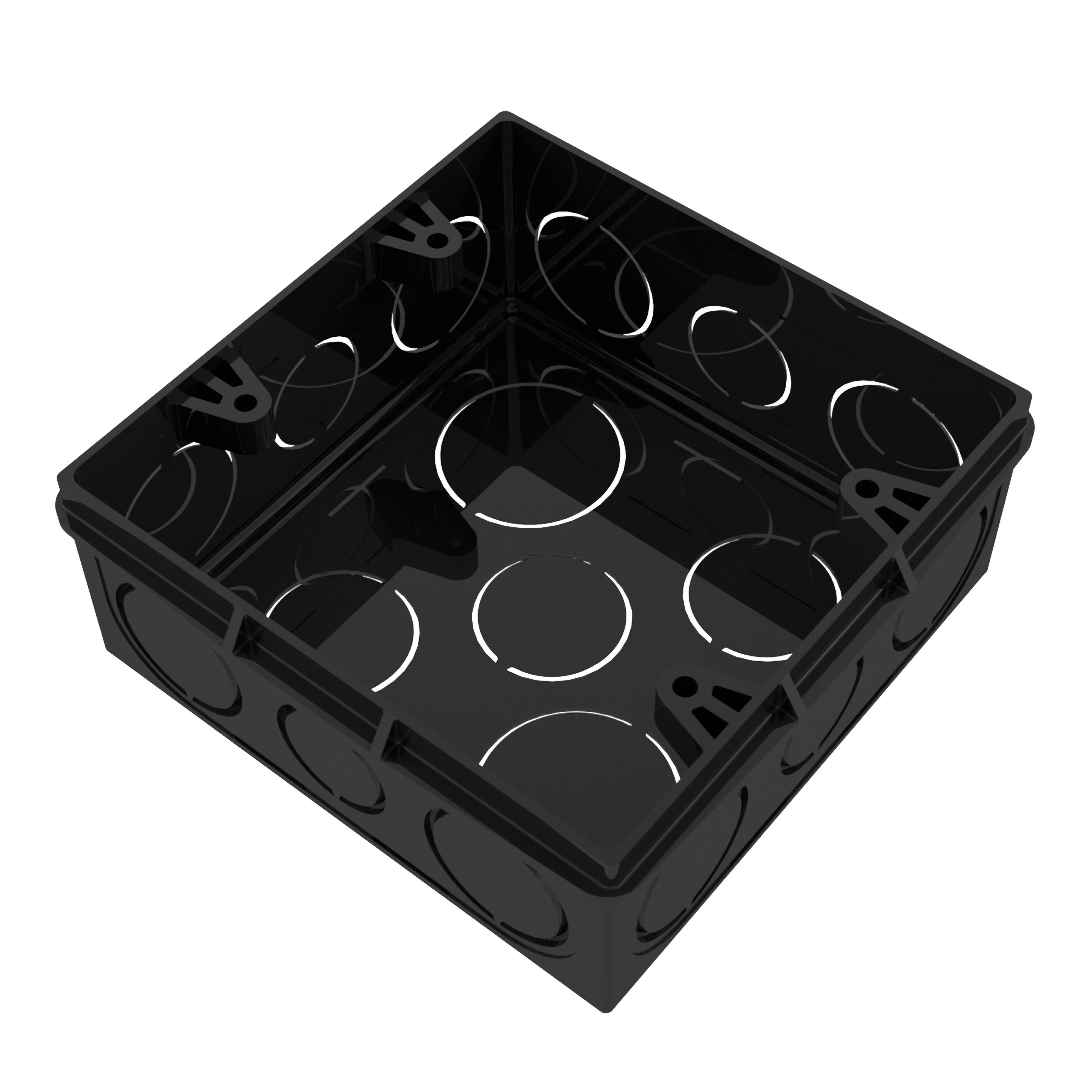 Imagem do produto Tigre Caixa de Luz para Eletroduto Preto 4x4