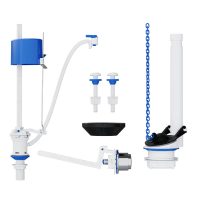 Imagem do produto Blukit Kit Completo para Caixa Acoplada COMPLETO CAIXA ACOPLADA ACIONADOR LATERAL NEO