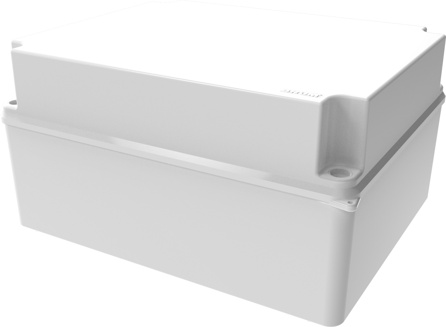 Imagem do produto Caixa de Passagem Sobrepor Brum 24x19x12,5cm PVC BRBO06