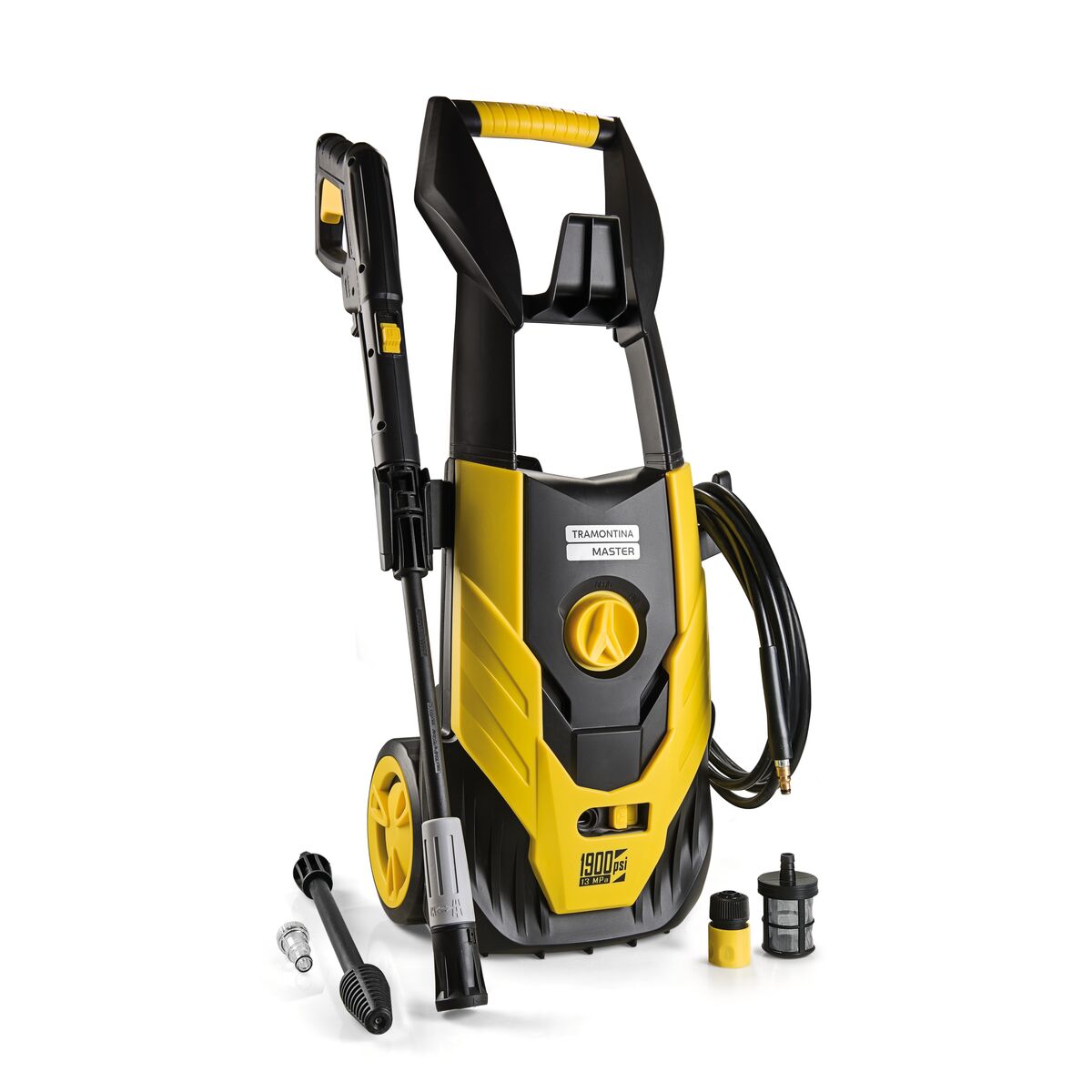 Imagem do produto Tramontina Lavadora de Alta Pressão 1800W Master para Uso Moderado com Mangueira Alta Pressão 5m Jato Regulável 1900psi 220V