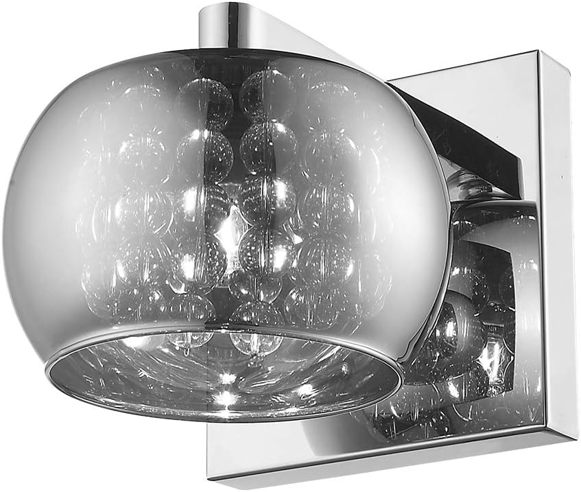 Imagem do produto Bella Lustres Arandela Soho 13 x 16 1G9 Cromado/Transparente HO7616CR