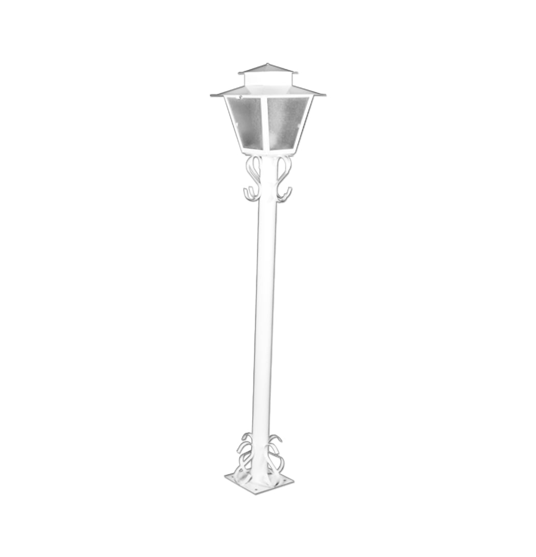 Imagem do produto Ideal Poste de Aço Fosfatizado P-20/2 Branco