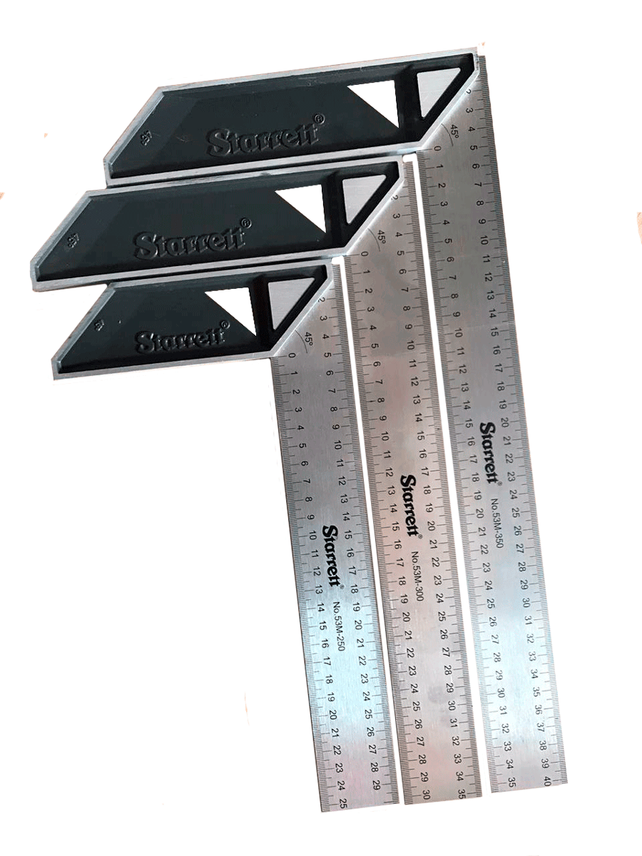 Imagem do produto Esquadro para Carpinteiro com Cabo de Alumínio 8" Simetal