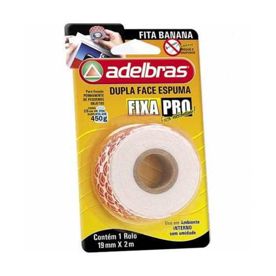 Imagem do produto Fita Dupla Face de Espuma 19mm x 2m Starlux