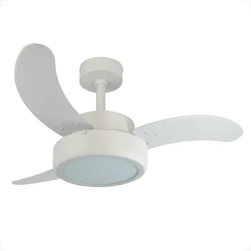 Imagem do produto Rioprelustres Ventilador de Teto 1052 LED 24W 6000K 3 Pás Marrom Tabaco