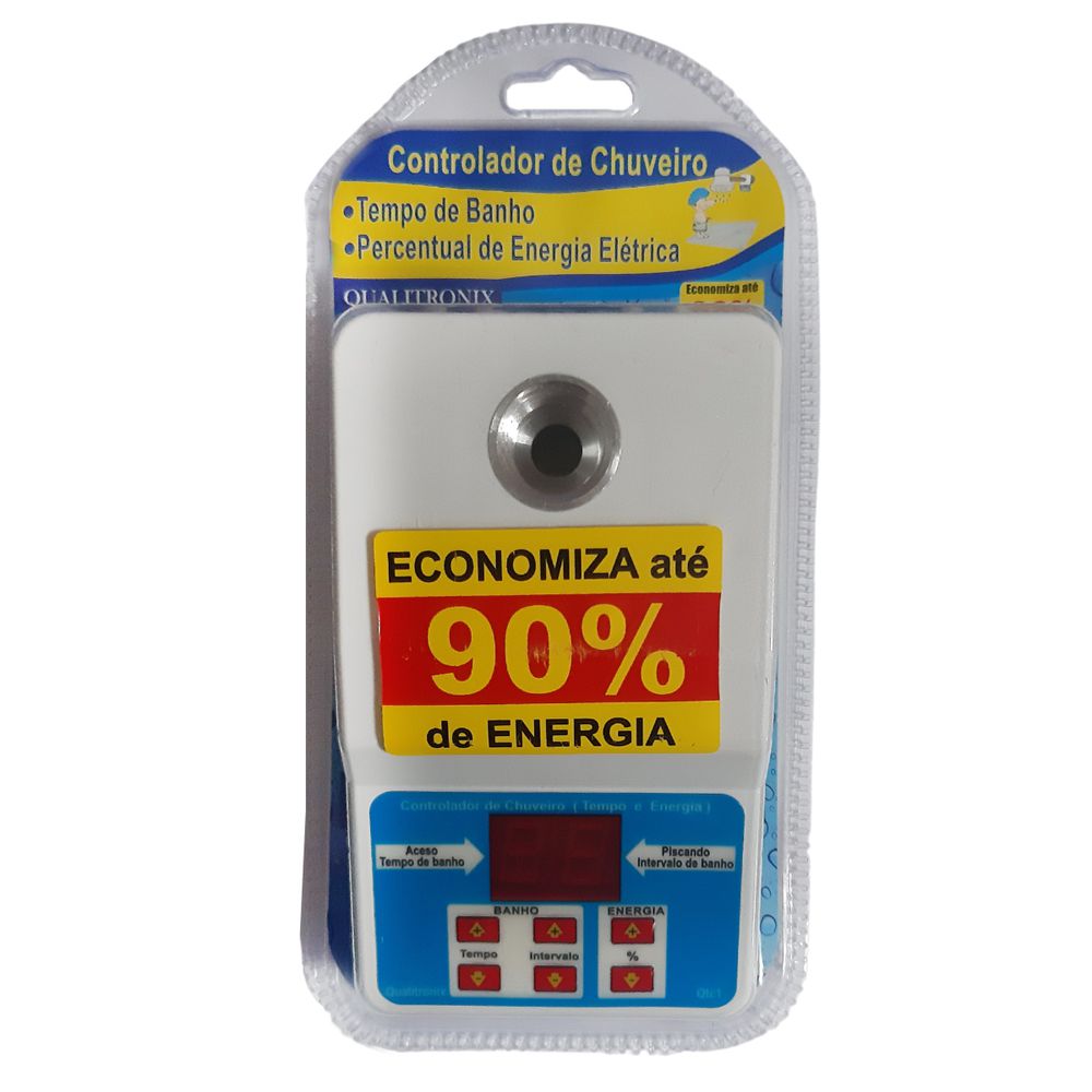 Imagem do produto Qualitronix Controlador Potência/Tempo para Chuveiro Elétrico Microcontrolado QTC1