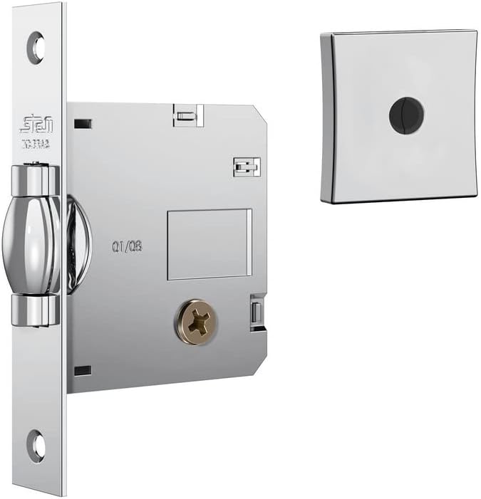 Imagem do produto Stam Fechadura Rolete 1005 Roseta Quadrada Acetinado Tetra