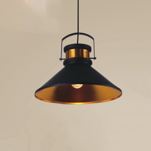 Imagem do produto Sindora Pendente 36 x 36 cm Preto/Dourado DCD00517D
