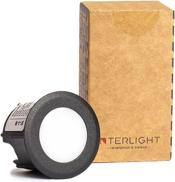 Imagem do produto Interlight Mini Balizador Coin LED 0,3W 2700K IP66 3971-S