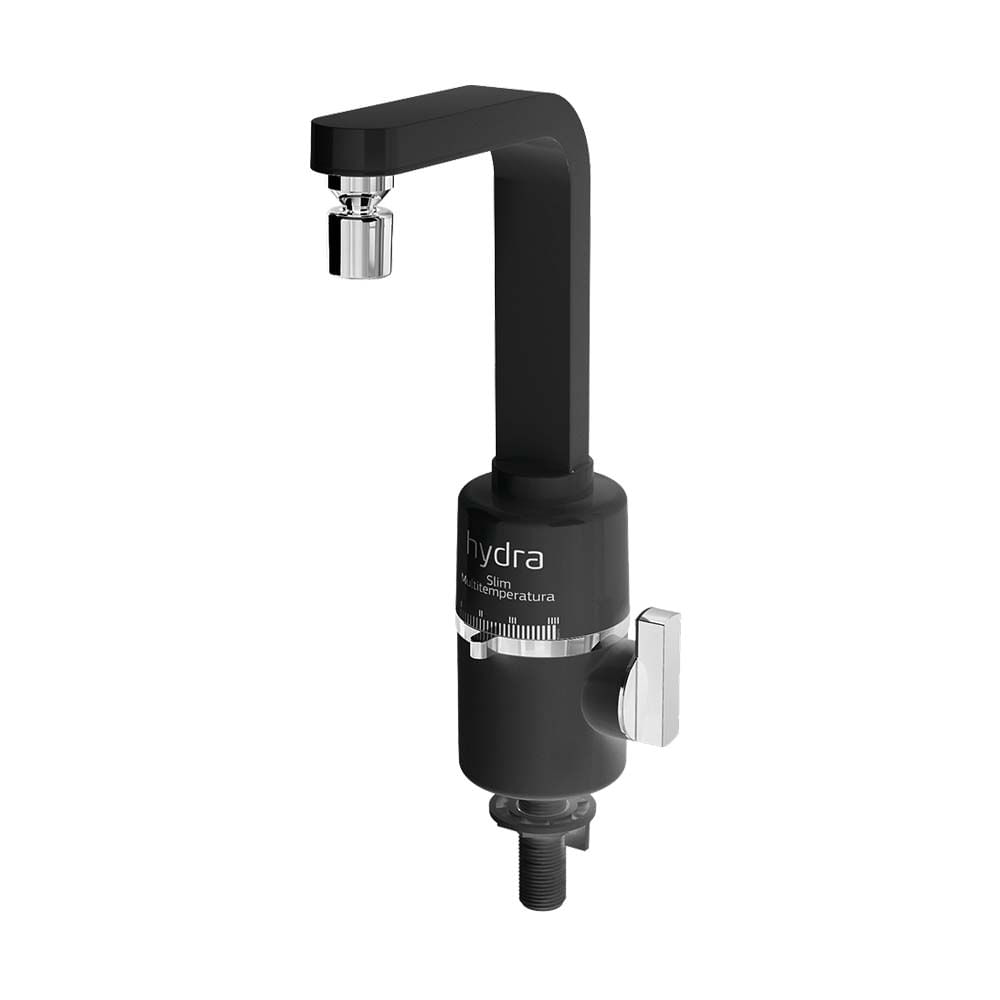 Imagem do produto Hydra Torneira Elétrica de Mesa Multitemperaturas Slim 4T Preta 220V 5500W