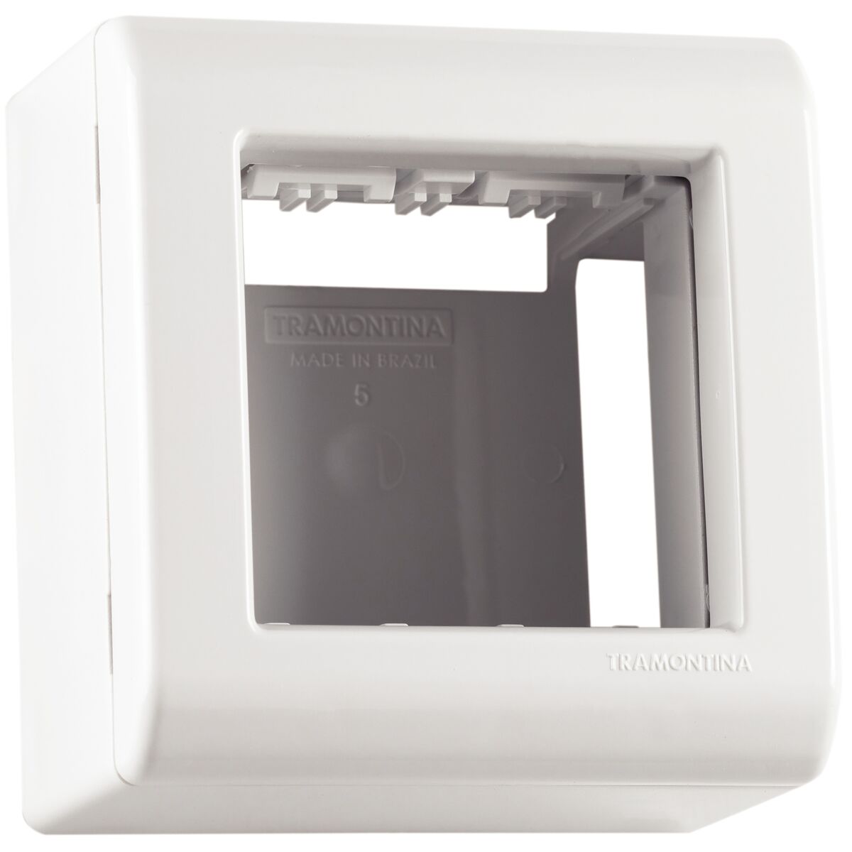 Imagem do produto Tramontina Caixa de Sobrepor 2 Postos Liz Flex Branca